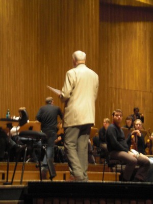 KLAUSENS Seriello KURT MASUR 31.10.2009 Bonn Beethovenhalle Meisterkurs Dirigieren