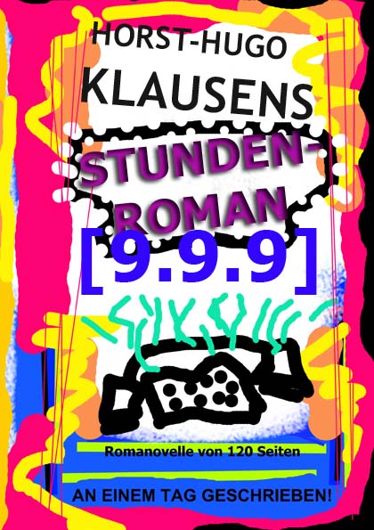 cover stundenroman horst-hugo klausens [9.9.9]